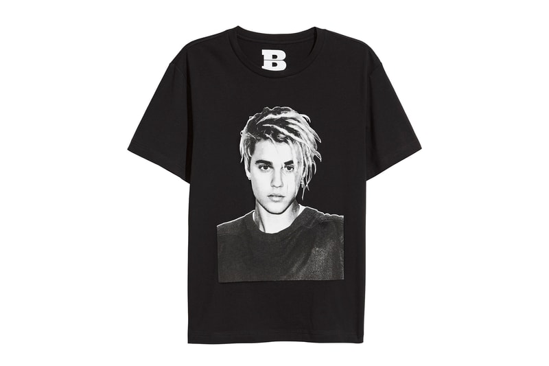 H&M Justin Bieber New Purpose Tour Merch merchandise t-shirts tee hoodies sweatshirts concert