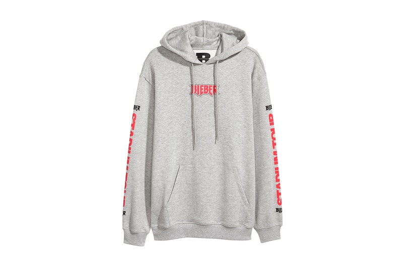 H&M Justin Bieber New Purpose Tour Merch merchandise t-shirts tee hoodies sweatshirts concert