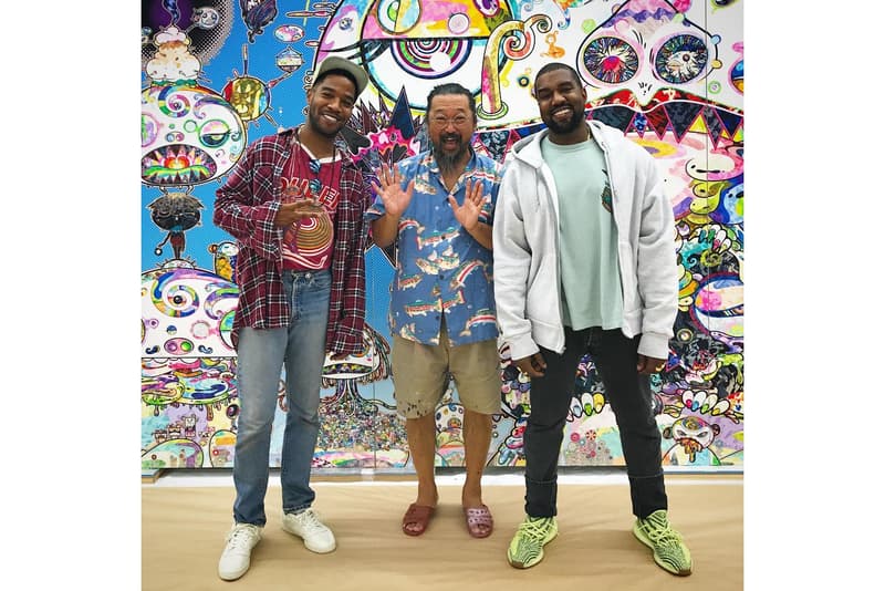 Kanye West Kid Cudi Takashi Murakami Studio Collaborative Album Artwork