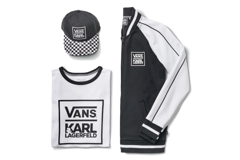 Karl Lagerfeld x Vans Checkerboard Slip Ons