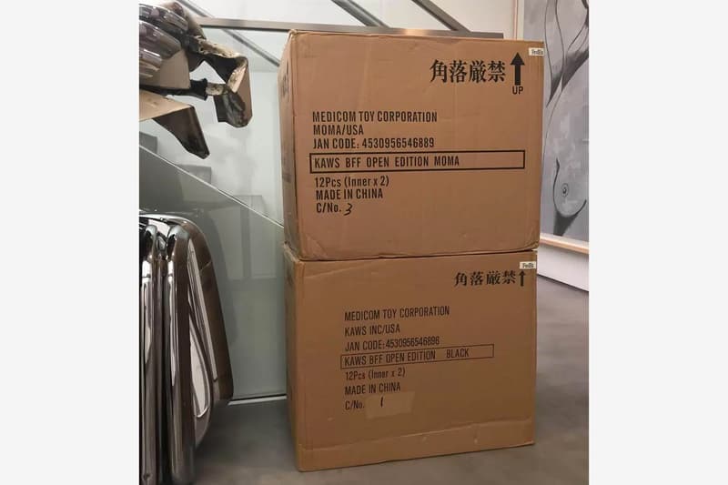 KAWS BFF Vinyl Open Edition MoMA Instagram