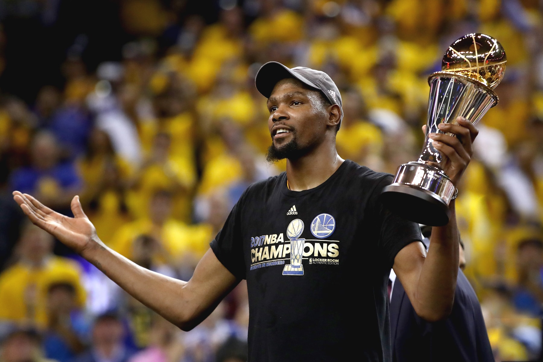 Kevin Durant Golden State Warriors 2017 NBA Finals Championship