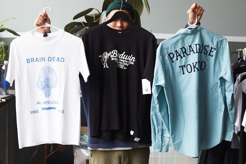 Kinfolk Dude Dudette Sidewalk Sale pop up shop Supreme Bedwin & The Heartbreakers Brain Dead Clothing Apparel Fashion Accessories new york nyc city brooklyn store retail