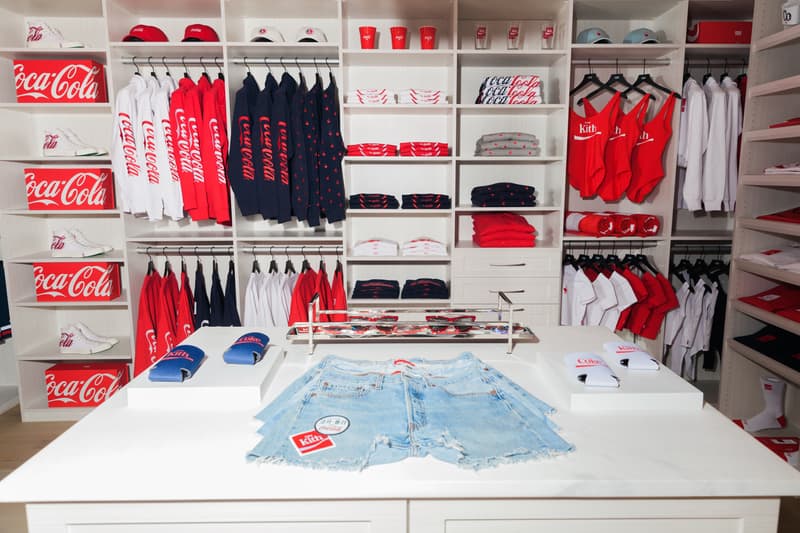 KITH Coca Cola 2017 Summer Collection First Look Converse Chuck Taylor All Star 1970 Sunglasses Ping Pong Red White Ronnie Fieg Hamptons