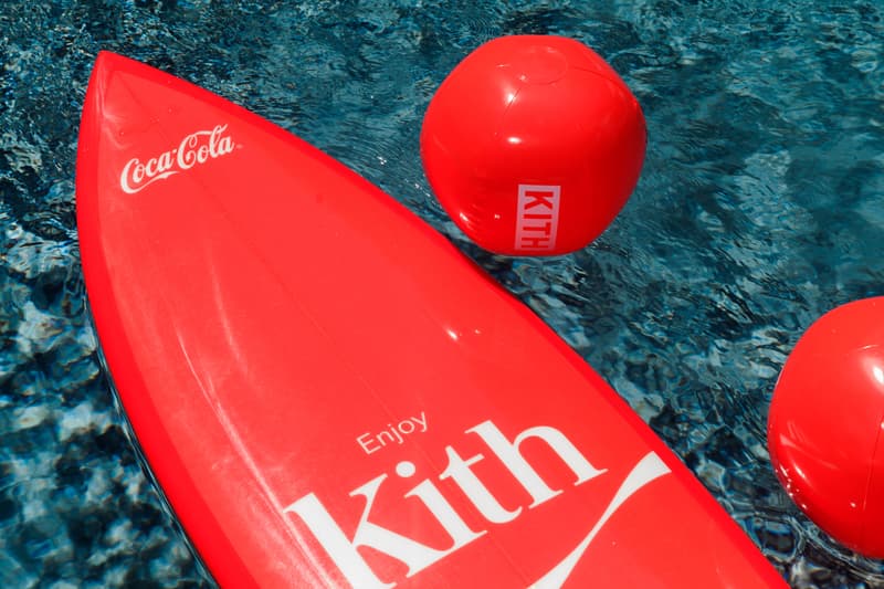 KITH Coca Cola 2017 Summer Collection First Look Converse Chuck Taylor All Star 1970 Sunglasses Ping Pong Red White Ronnie Fieg Hamptons