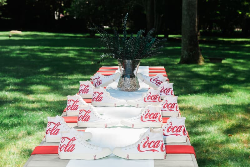 KITH Coca Cola 2017 Summer Collection First Look Converse Chuck Taylor All Star 1970 Sunglasses Ping Pong Red White Ronnie Fieg Hamptons