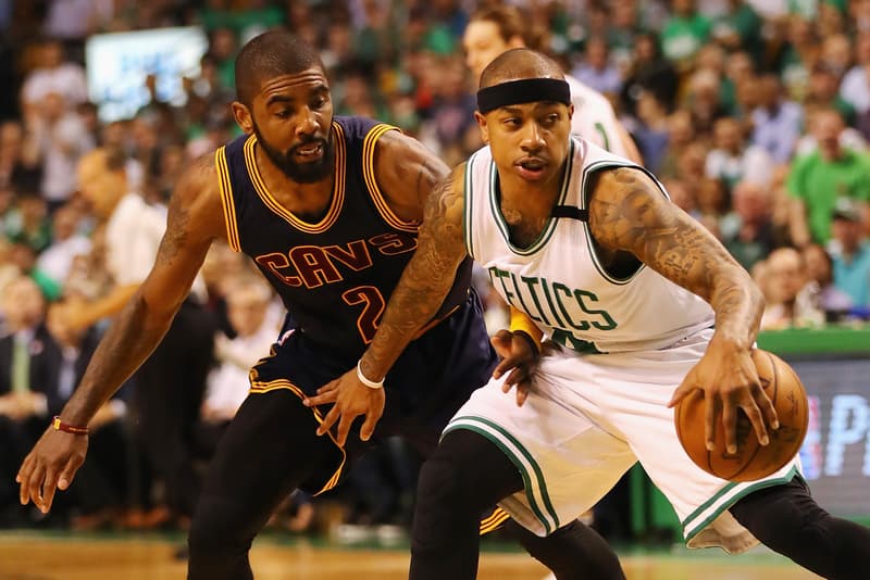 Kyrie Irving Isaiah Thomas Cleveland Cavaliers Boston Celtics