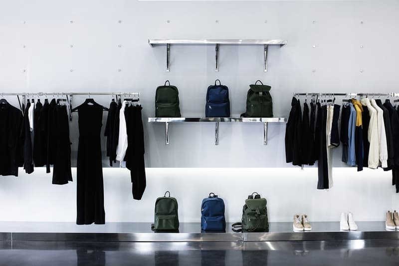 LOIT LA Store interior wall rack