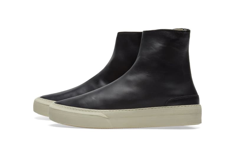 Maison Margiela Glove Sock Sneaker Black White Leather END Clothing Shoes Sneakers Footwear 2017 August Release Date Info
