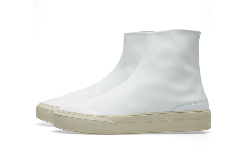 Maison Margiela Glove Sock Sneaker Black White Leather END Clothing Shoes Sneakers Footwear 2017 August Release Date Info