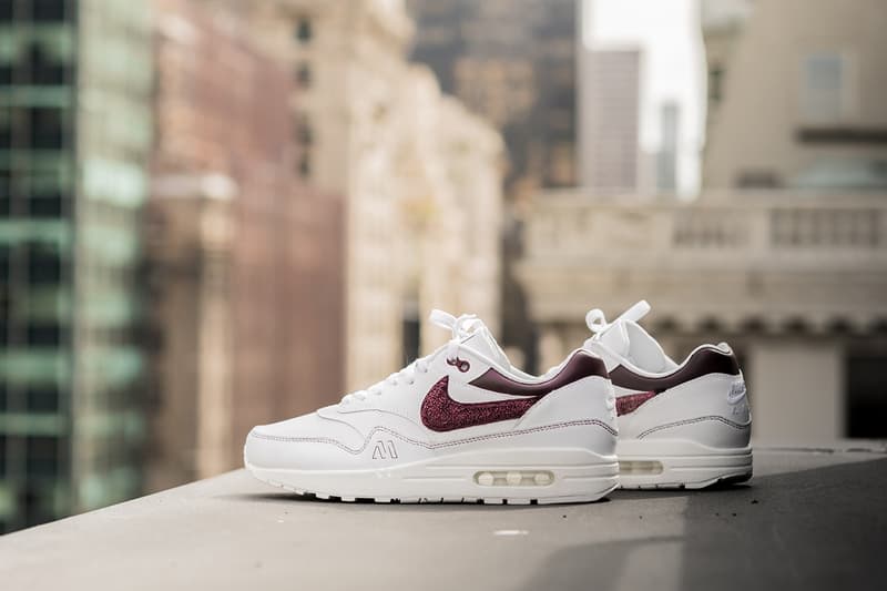 MaroonNYC Nike Air Max 1 Premium Custom Made exhibition one