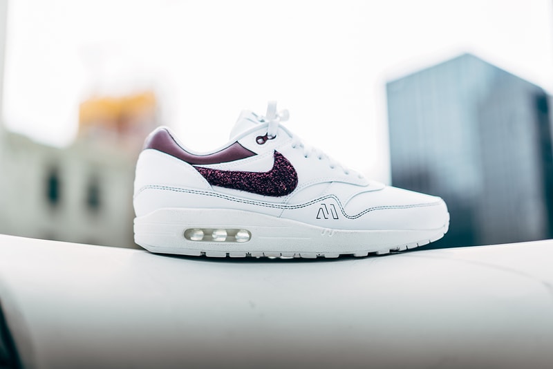 MaroonNYC Nike Air Max 1 Premium Custom Made exhibition one