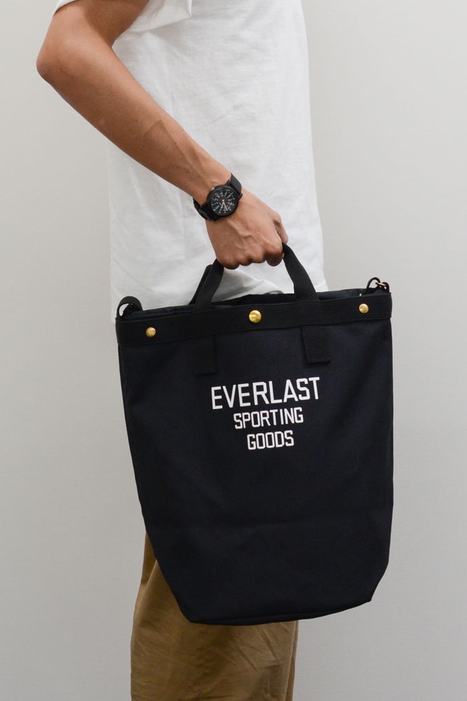 master-piece Everlast Tote Bag Accessories Fashion Accessories Black White Monochrome