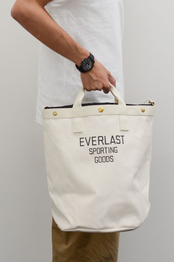 master-piece Everlast Tote Bag Accessories Fashion Accessories Black White Monochrome
