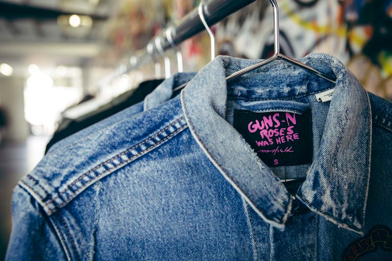 Guns N Roses Maxfield LA Bravado Pop up Launch Party Los Angeles Off White Enfant Riches Deprimes Palm Angels Kelly Cole MadeWorn AMIRI