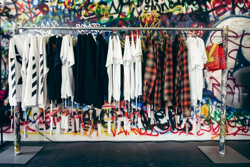 Guns N Roses Maxfield LA Bravado Pop up Launch Party Los Angeles Off White Enfant Riches Deprimes Palm Angels Kelly Cole MadeWorn AMIRI