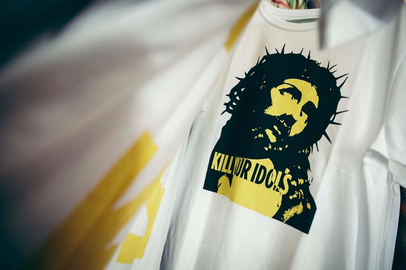 Guns N Roses Maxfield LA Bravado Pop up Launch Party Los Angeles Off White Enfant Riches Deprimes Palm Angels Kelly Cole MadeWorn AMIRI