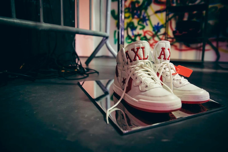 Guns N Roses Maxfield LA Bravado Pop up Launch Party Los Angeles Off White Enfant Riches Deprimes Palm Angels Kelly Cole MadeWorn AMIRI