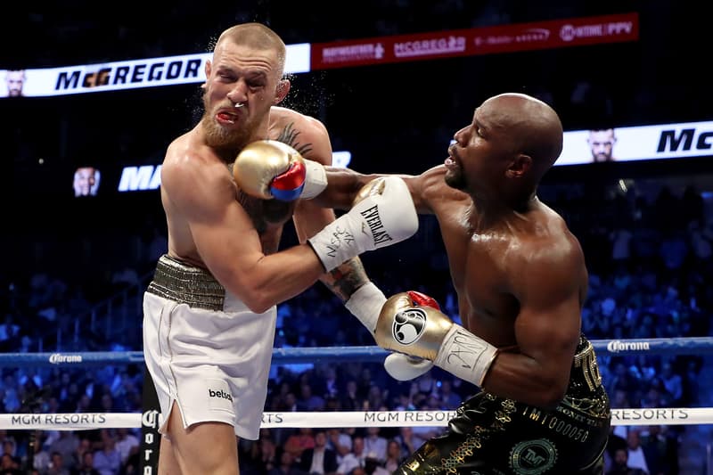 Floyd Mayweather Conor McGregor Super Welterweight Boxing Fight Las Vegas