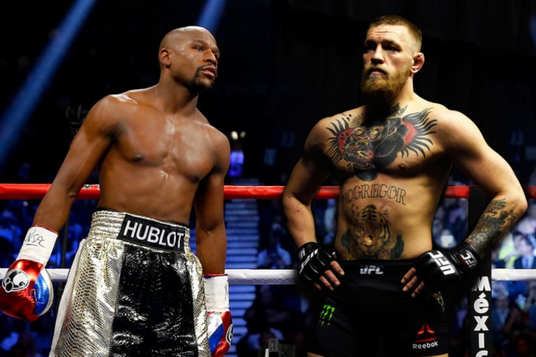 Floyd Mayweather Conor McGregor Fight 8 Ounce Gloves Agreement Facebook Post
