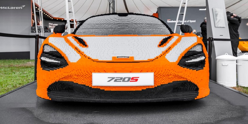 McLaren and LEGO Build 720S Supercar Model