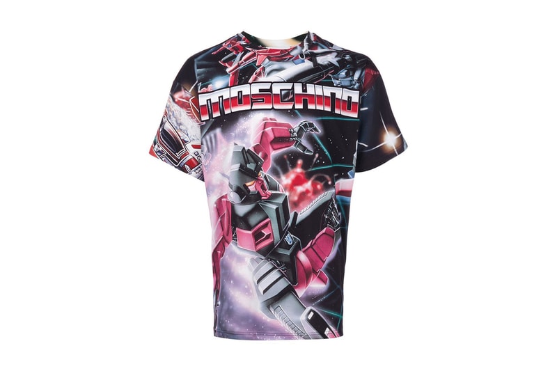 Moschino Transformers Sweatshirt T Shirt Tee 2017 Fall Winter Collaboration Capsule Collection