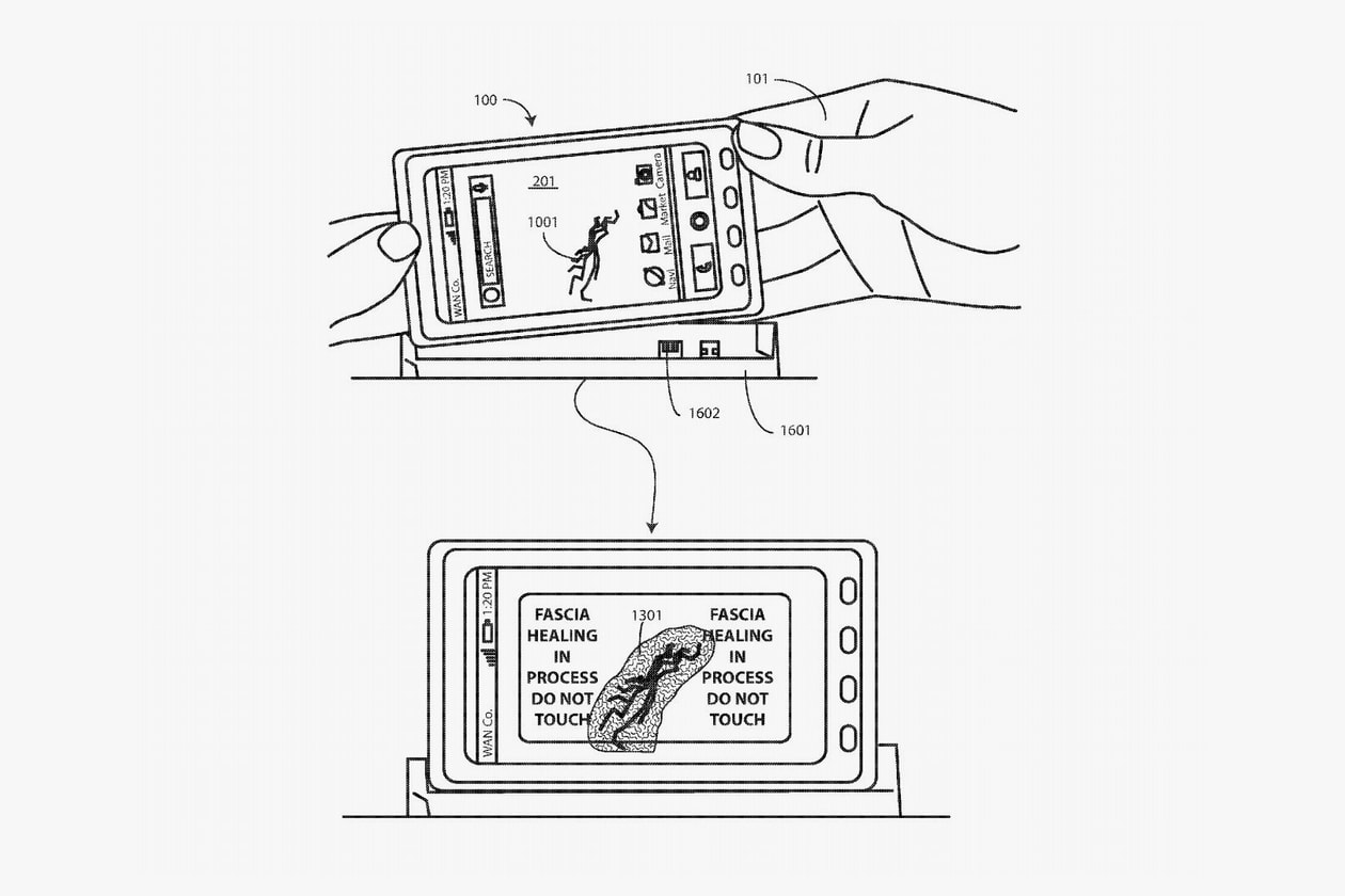 Motorola Self Repairing Smartphone Display Patent