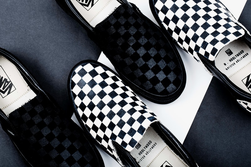 N.HOOLYWOOD x Vans Checkerboard Slip-On