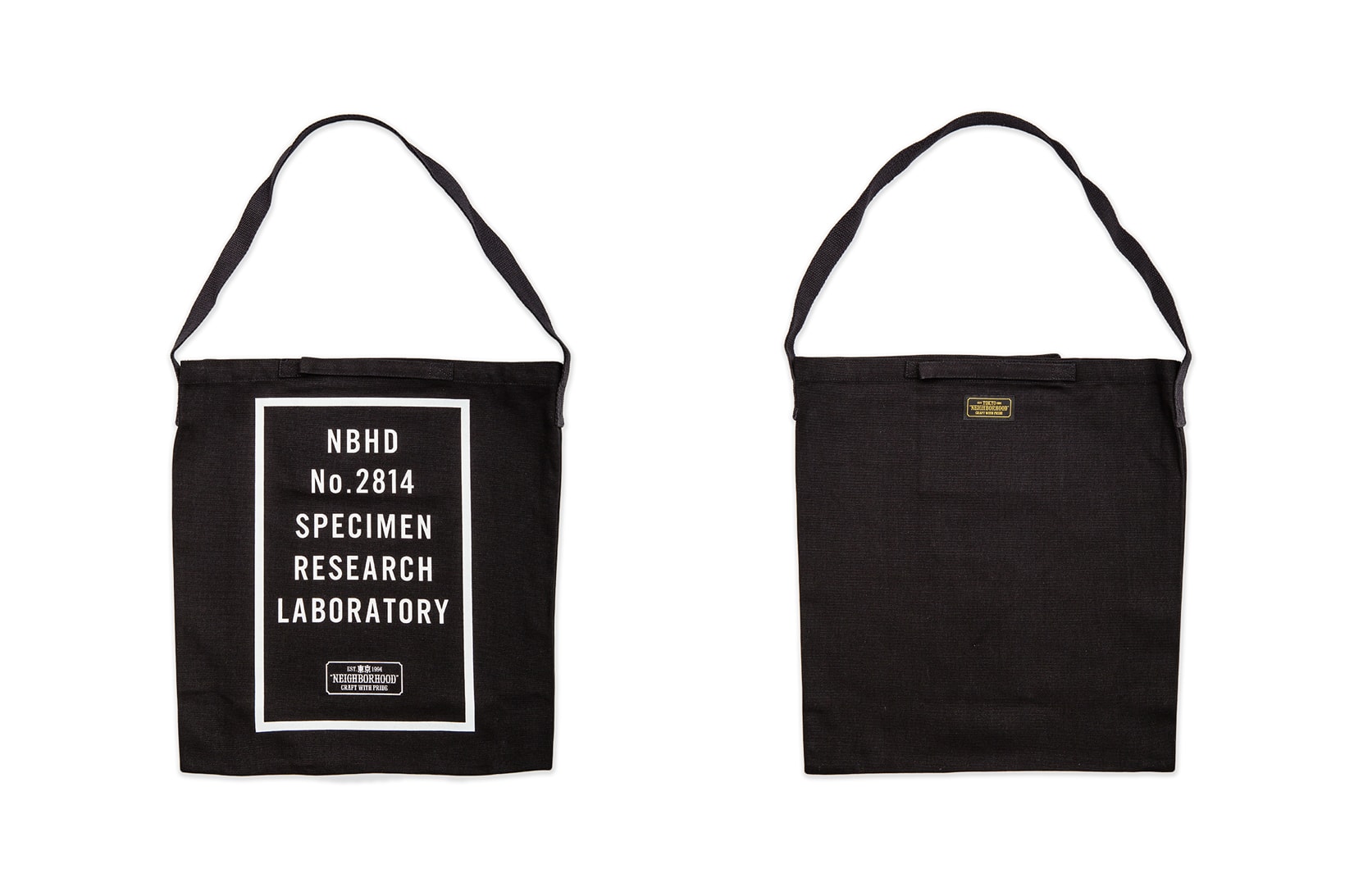 Neighborhood Specimen Research Laboratory Release Date Shinsuke Takizawa Japanese Streetwear Fashion Clothing Accessories Tote Bags