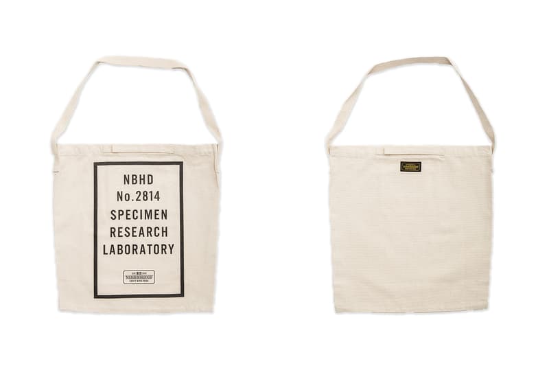 Neighborhood Specimen Research Laboratory Release Date Shinsuke Takizawa Japanese Streetwear Fashion Clothing Accessories Tote Bags