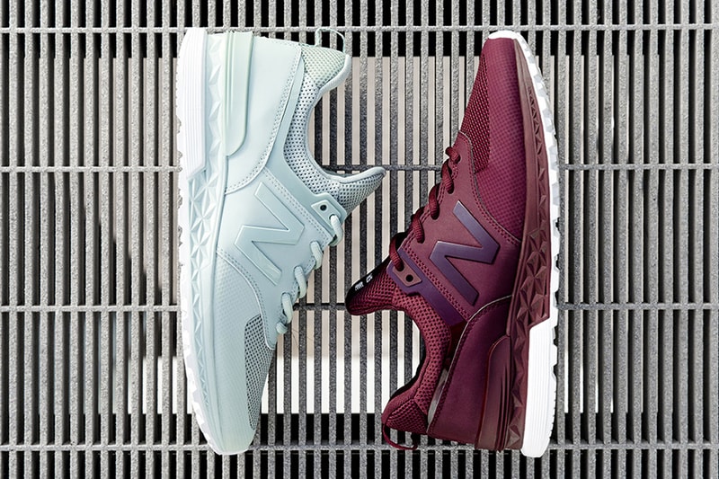 New Balance 574 Sport Gets New Mint and Burgundy Colorways