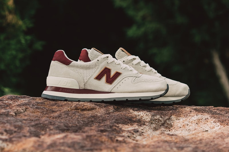 New Balance 995 Made in USA Angora Mercury Red