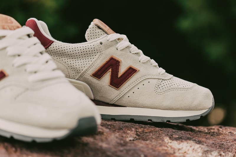 New Balance 995 Made in USA Angora Mercury Red