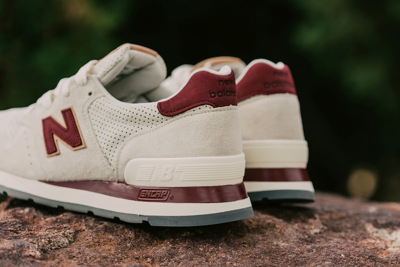 New Balance 995 Made in USA Angora Mercury Red