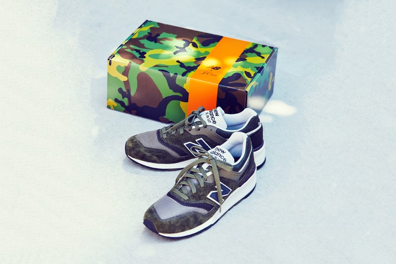 J Crew New Balance 997 Camo Collaboration