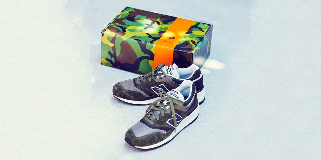J.Crew x New Balance 997 Camo Exclusive Model | Hypebeast