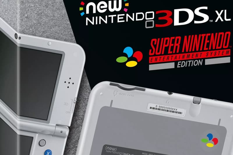 SNES Nintendo 3DS XL Europe Super Entertainment System Mini Classic