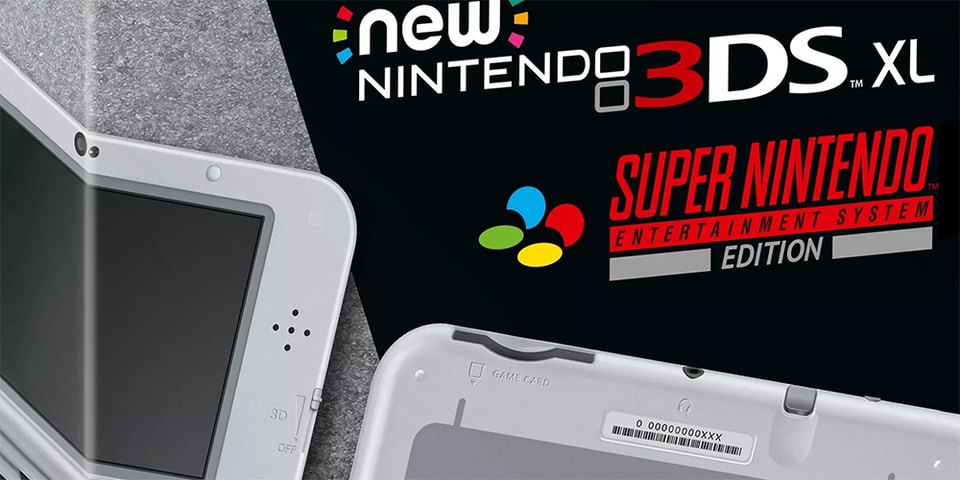 gammelklog Recollection tilstødende SNES Themed Nintendo 3DS XL Is Coming to Europe | Hypebeast