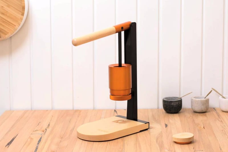 The Newton Espresso Press Is the Most Minimalist Coffee Machine Yet