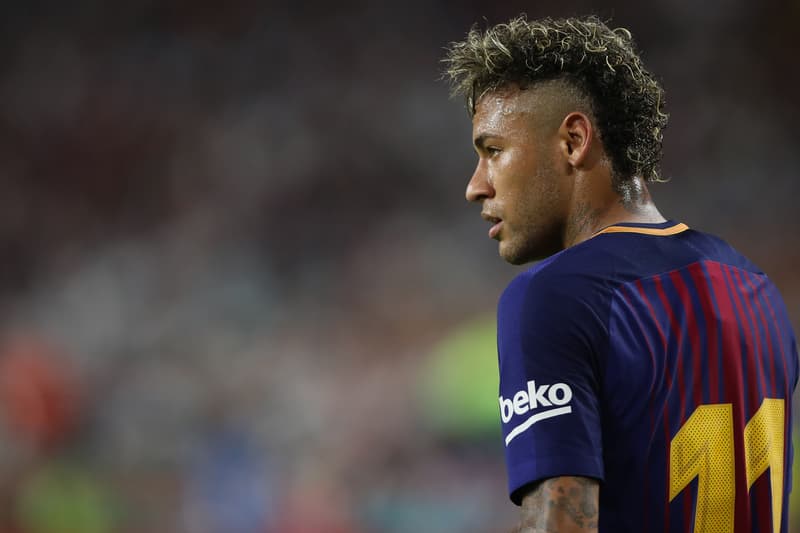 neymar jr barcelona fc football soccer psg paris saint germain world record transfer fee buyout 222 million euros MIAMI GARDENS international champions cup real madrid july 29 2017