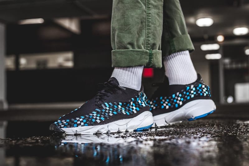 nike air footscape blue