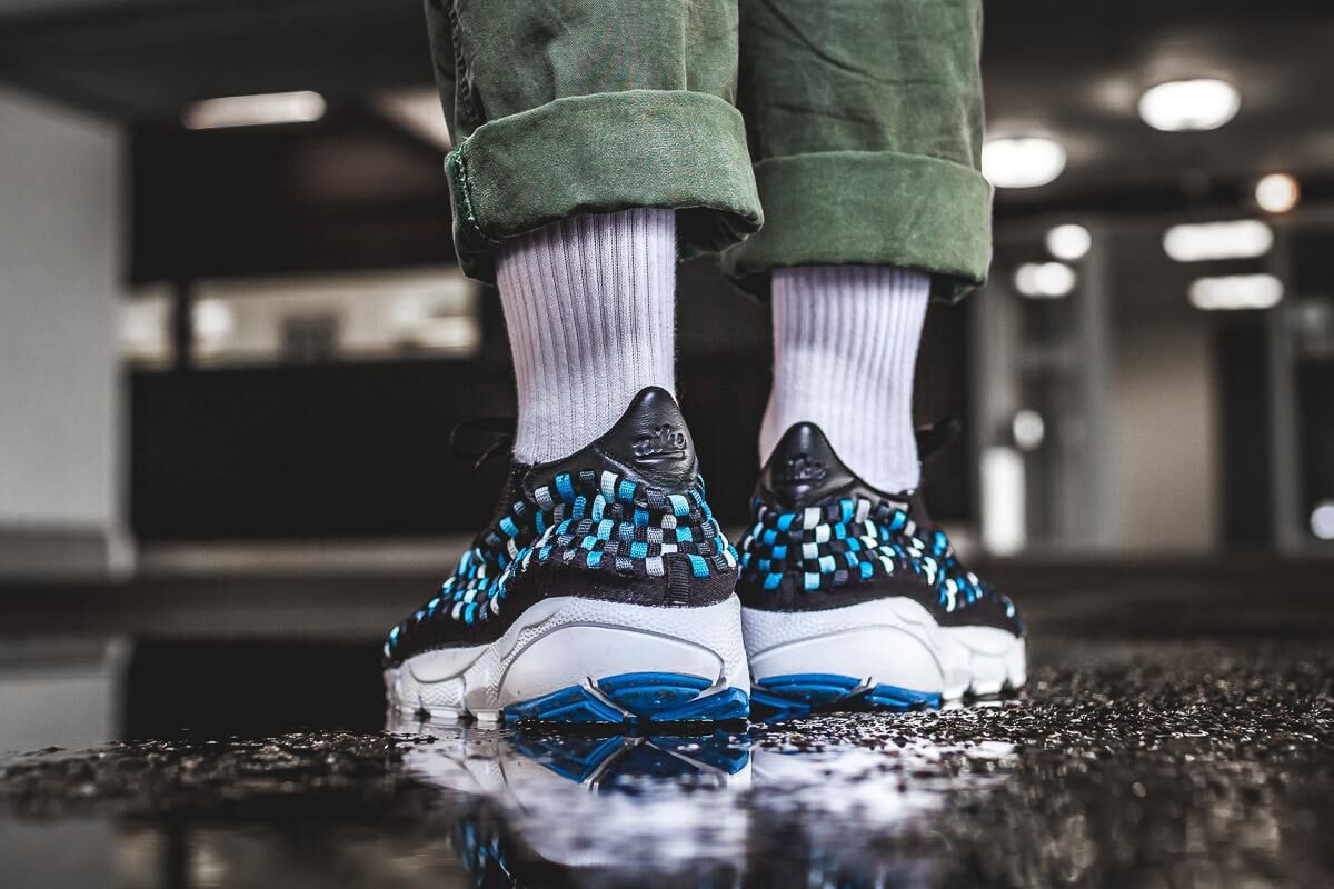 Nike Air Footscape Woven Nm Blue Jay Sneaker Shoe Summer