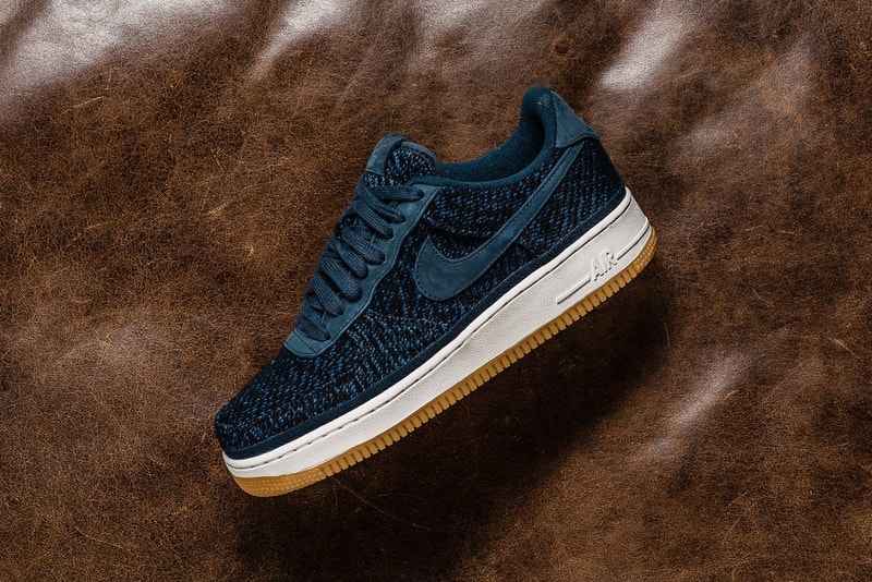 Nike Air Force 1 Low 07 Indigo Wool Gum Sole Sneakers Shoes Footwear 2017 August Release Date Info Sneaker Politics blue navy denim