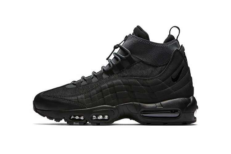Nike's Air Max 95 Sneakerboot Returns in "Triple Black"