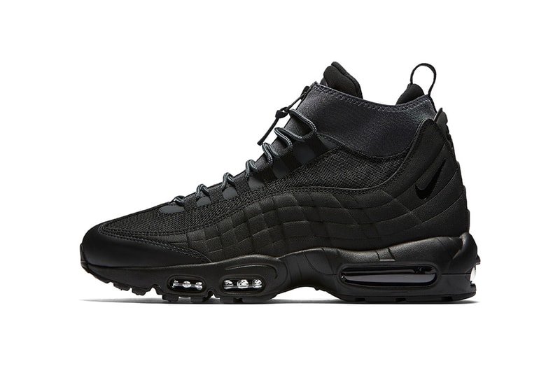 Nike Air Max 95 Sneakerboot Triple Black Sneakers Shoes Footwear 2017 Fall Winter Release Date Info rerelease
