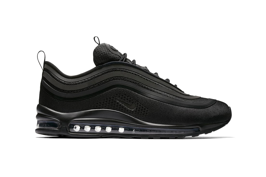 The Nike Air Max 97 Ultra "Triple Black" Releases Today