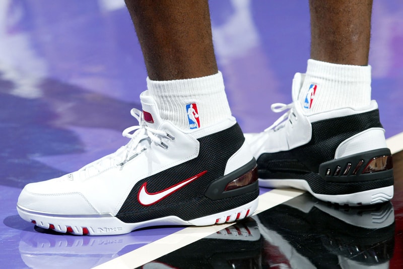 Nike Air Zoom Generation White Black Varsity Crimson LeBron James
