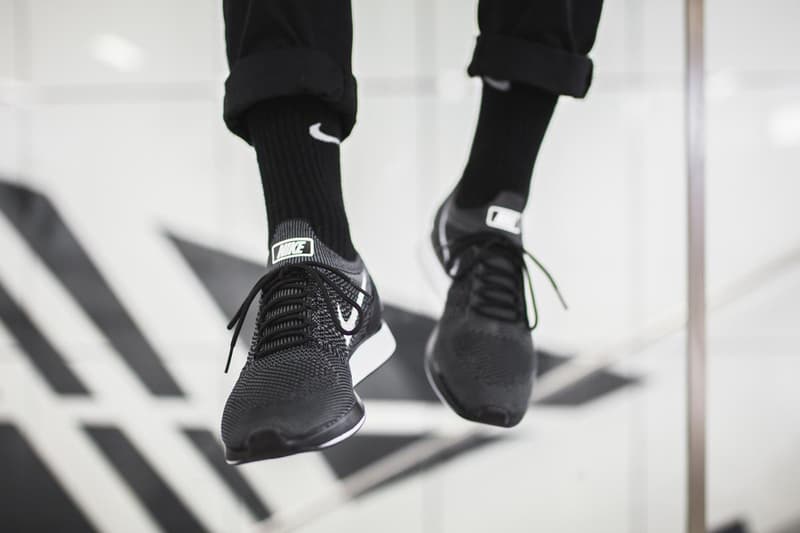 Nike Air Zoom Mariah Flyknit Racer Black White Hypebeast Nike Air Zoom Mariah Flyknit Racer Black White Hypebeast