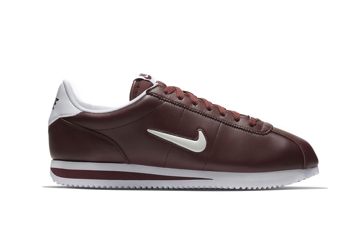 Nike Brings a Dark Red to the Cortez Jewel