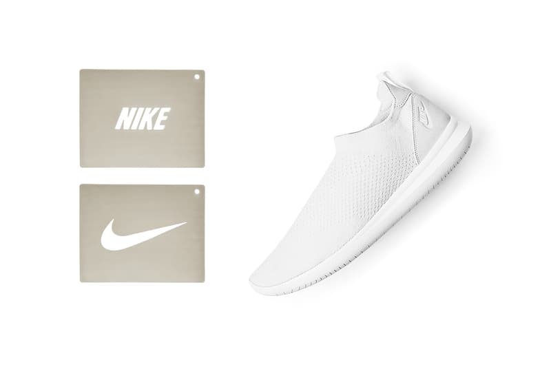 Nike Gakou Flyknit Stencil Shoe Black White Sneakers Shoes Footwear Stencils 2017 August 24 Release Date Info